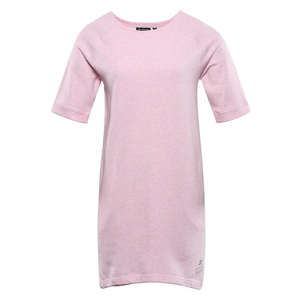 ALPINE PRO Women's cotton dress ALPINE PRO MOLEDA roseate spoonbill