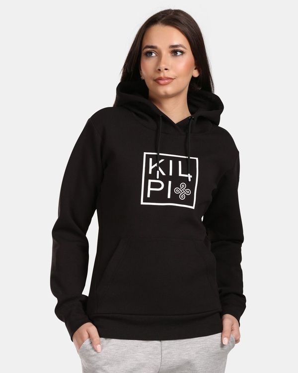 Kilpi Women's cotton hooded sweatshirt Kilpi NIKY-W Black