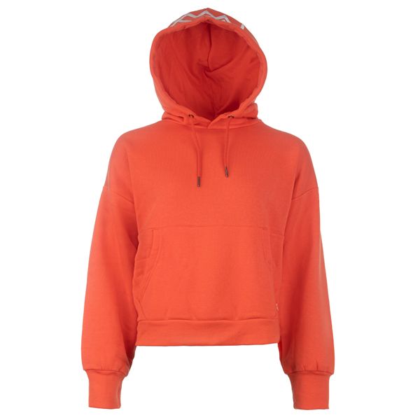 NAX Women's cotton sweatshirt nax NAX LEVANTA dk. apricot