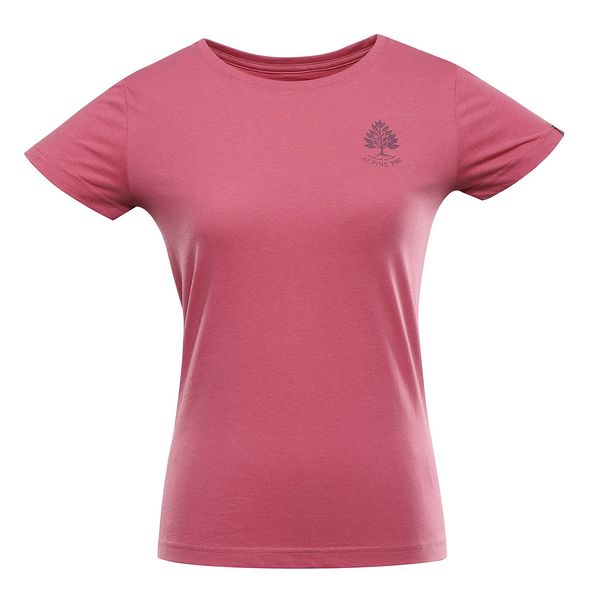 ALPINE PRO Women's cotton T-shirt ALPINE PRO ECOMA meavewood variant pb