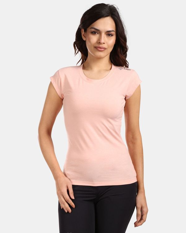 Kilpi Women's cotton T-shirt Kilpi PROMO-W Coral