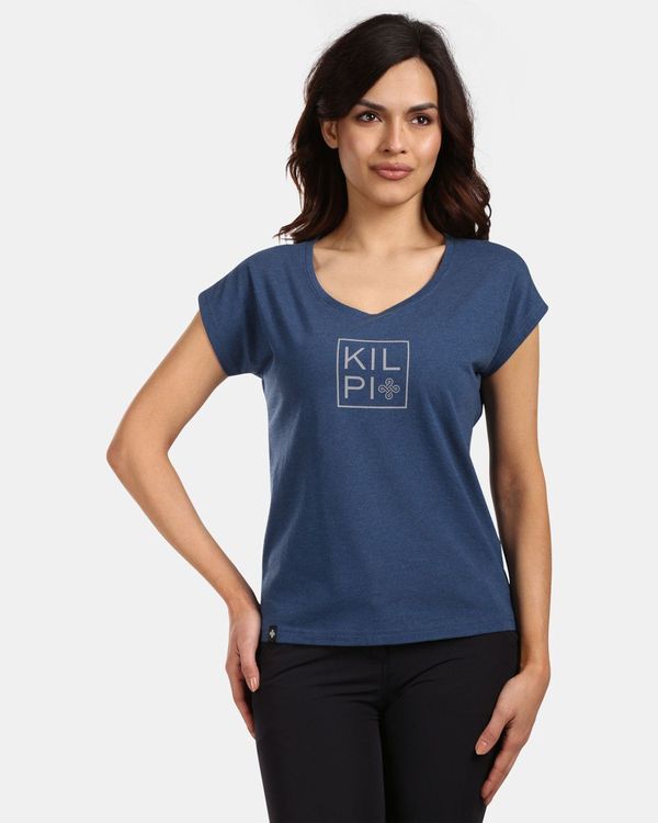 Kilpi Women's cotton T-shirt Kilpi ROANE-W Dark blue