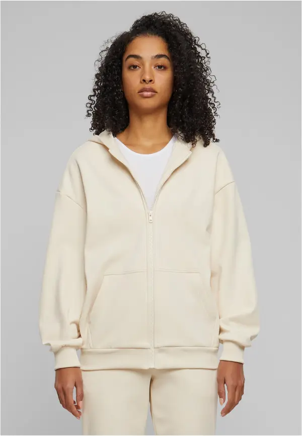 Urban Classics Women's Cozy Oversized Hoody sand sweatshirt