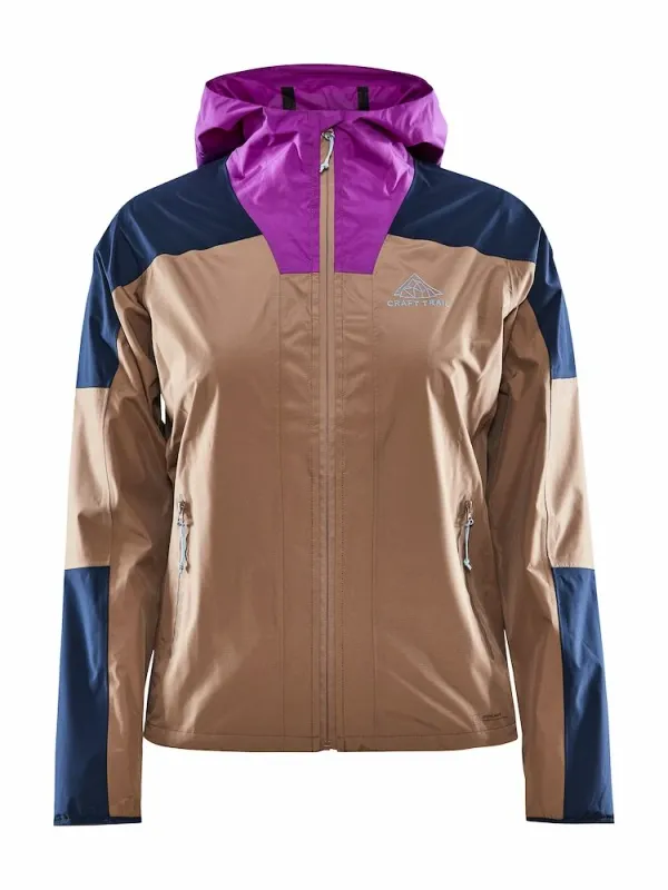 Craft Women's Craft PRO Trail Hydro Brown Jacket