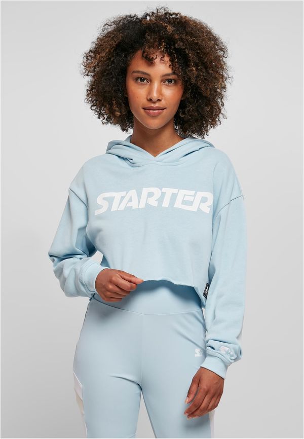 Starter Black Label Women's Cropped Hoody Starter Ice-Blue