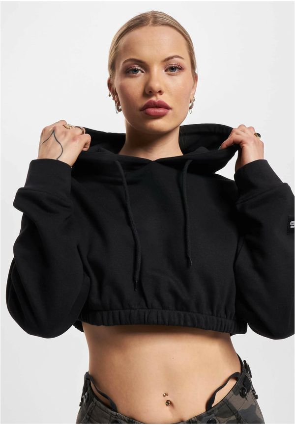 Dangerous DNGRS Women's cropped sweatshirt EvilFuture black