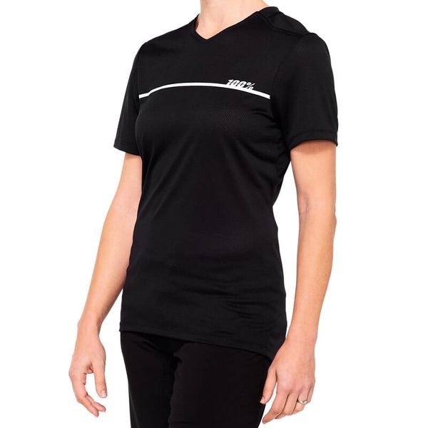 100% Women's cycling jersey 100% Ridecamp black M