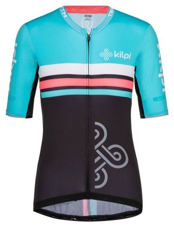 Kilpi Women's cycling jersey KILPI CORRIDOR-W light blue