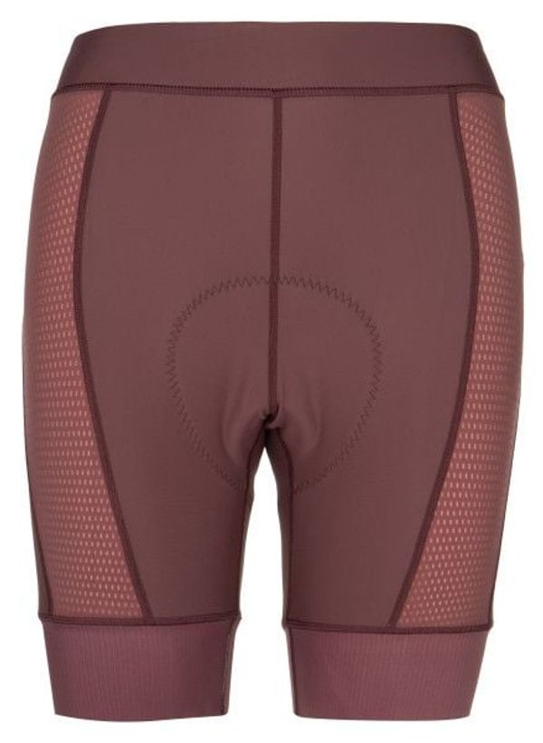 Kilpi Women's cycling shorts KILPI PRESSURE-W dark red