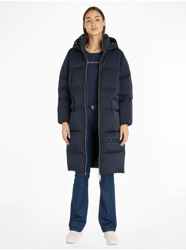 Tommy Hilfiger Women's Dark Blue Down Coat Tommy Hilfiger - Women