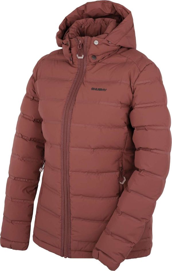 HUSKY Women's down jacket HUSKY Donnie L fd. burgundy