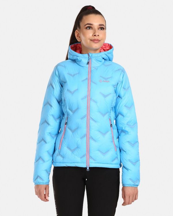 Kilpi Women's down jacket Kilpi ALBERTA-W Blue
