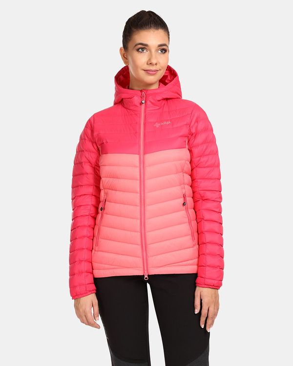 Kilpi Women's down jacket Kilpi PYRAMIDEN-W Pink