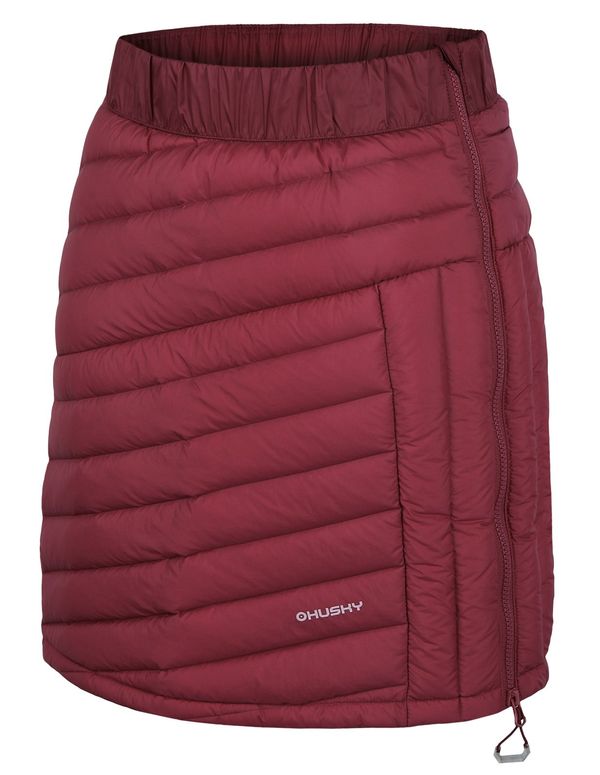 HUSKY Women's down skirt HUSKY Frozy L faded burgundy