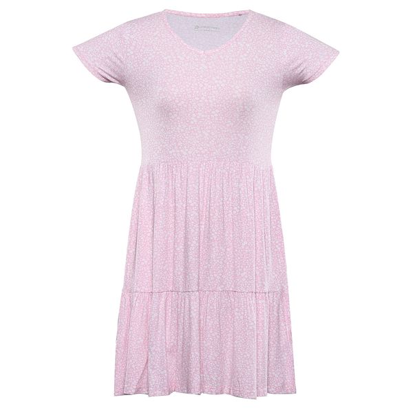 ALPINE PRO Women's dress ALPINE PRO JEDERA roseate spoonbill variant pf