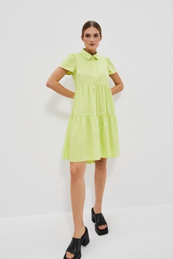 Moodo WOMEN'S DRESS L-SU-4025 L.Green