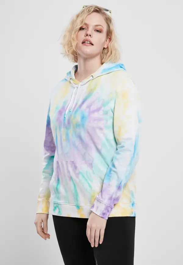 Urban Classics Women's Dye Hoody Pastel Tie