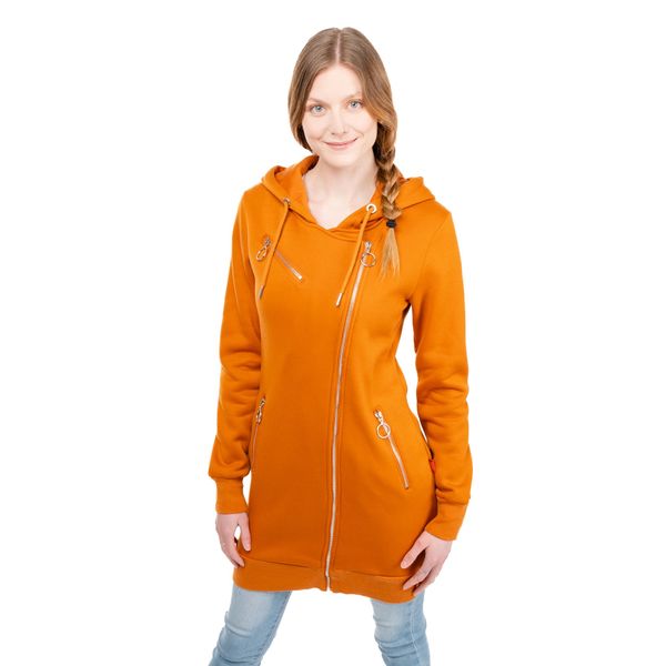 Glano Women's Extended Sweatshirt GLANO - orange