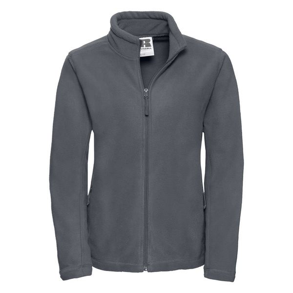 RUSSELL Women's fleece with long zipper 100% polyester, non-pilling fleece 320g