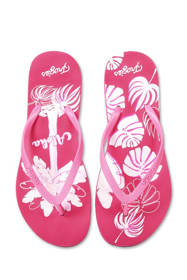 Frogies Women's flip-flops Frogies Tropic Leaves