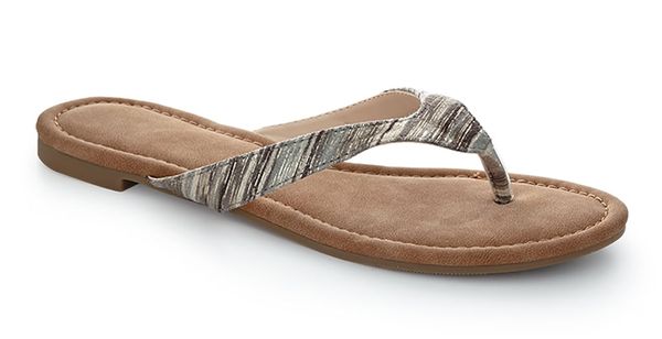 LOAP Women's flip-flops LOAP HERBA Brown/Grey