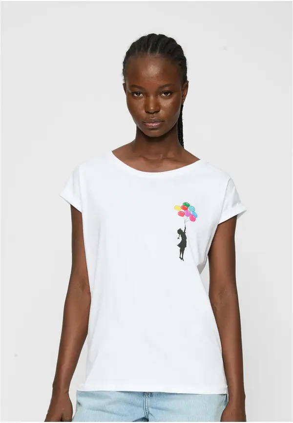 Merchcode Women's Floating Away T-Shirt White