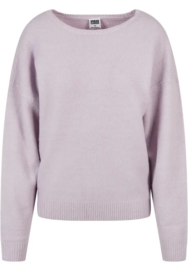 Urban Classics Women's fluffy sweater - lilac