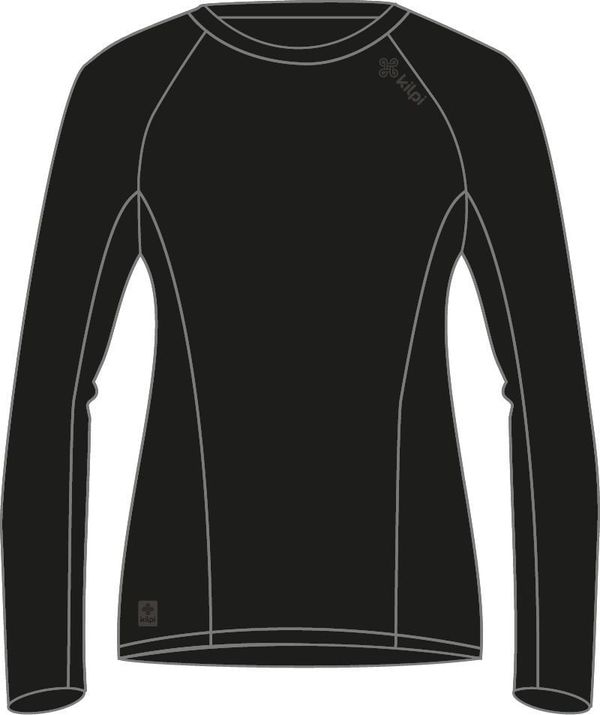 Kilpi Women's functional long-sleeved T-shirt Kilpi SPOLETO-W Black