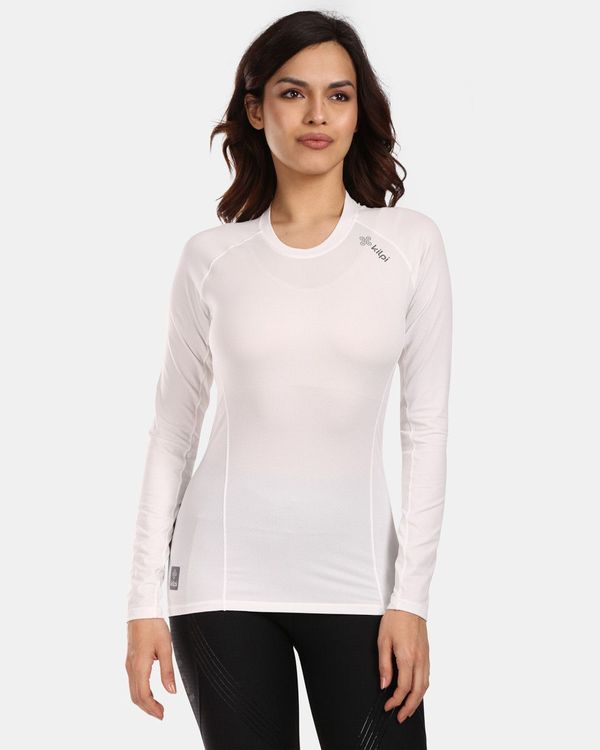 Kilpi Women's functional long-sleeved T-shirt Kilpi SPOLETO-W White
