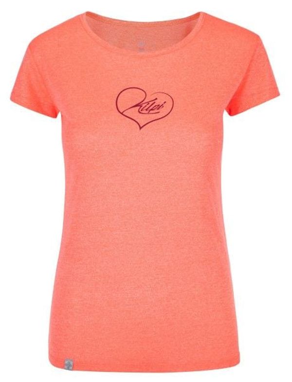 Kilpi Women's functional T-shirt Kilpi GAROVE-W coral