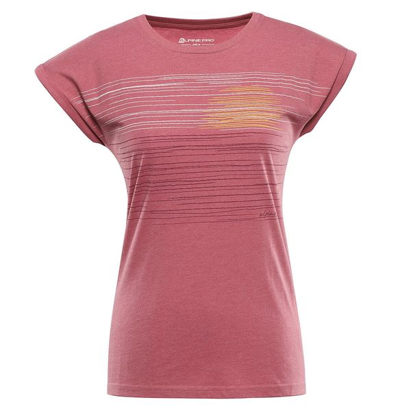 ALPINE PRO Women's functional T-shirt with cool-dry treatment ALPINE PRO GREMA meavewood variant pb