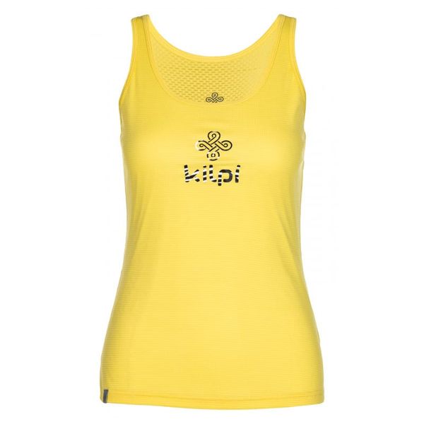 Kilpi Women's functional tank top Kilpi GOBI-W yellow