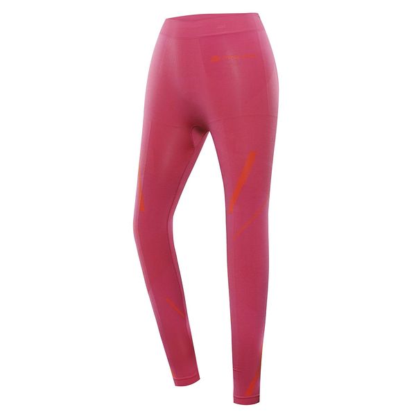 ALPINE PRO Women's functional underwear - ALPINE PRO ELIBA fuchsia red pants