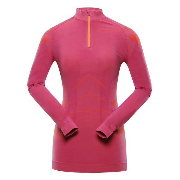 ALPINE PRO Women's functional underwear - T-shirt ALPINE PRO LUBINA fuchsia red