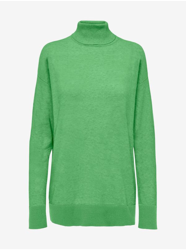 Only Women's green turtleneck ONLY Ibi - Women