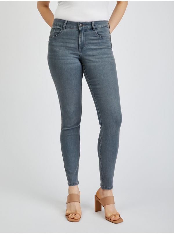 Orsay Women's grey skinny fit jeans ORSAY