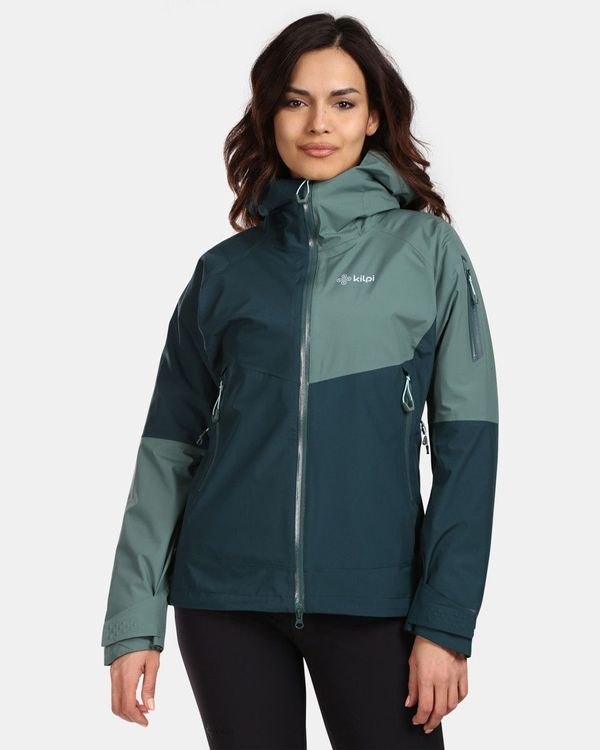 Kilpi Women's Hardshell Waterproof Jacket Kilpi MAMBA-W Dark Green