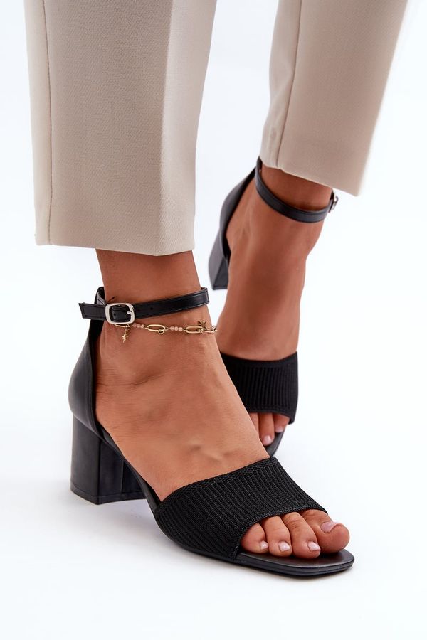 Kesi Women's high-heeled sandals Black Desvia