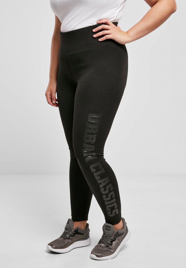 Urban Classics Women's high-waisted leggings black/black