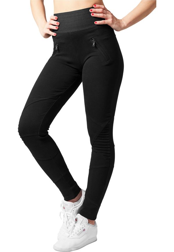 UC Ladies Women's High Waisted Leggings Interlock blk/blk