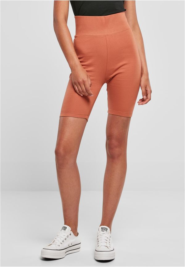 UC Ladies Women's high-waisted terracotta shorts