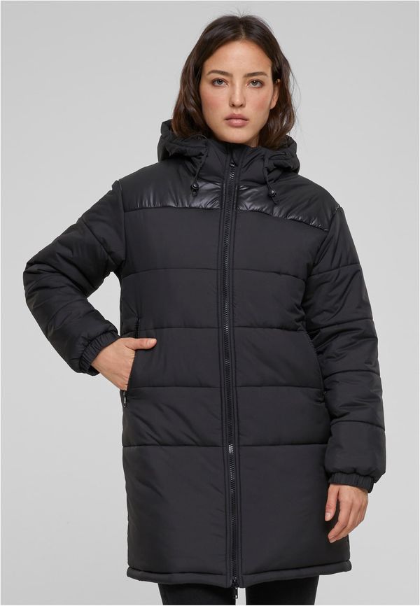 Urban Classics Women's Hooded Coat Mixed Black