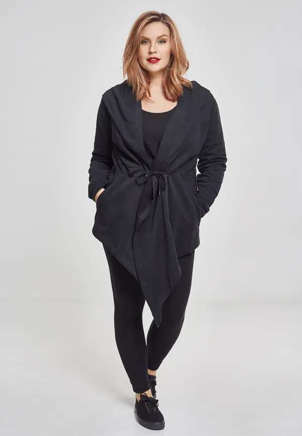 Urban Classics Women's Hooded Sweater UC - Black