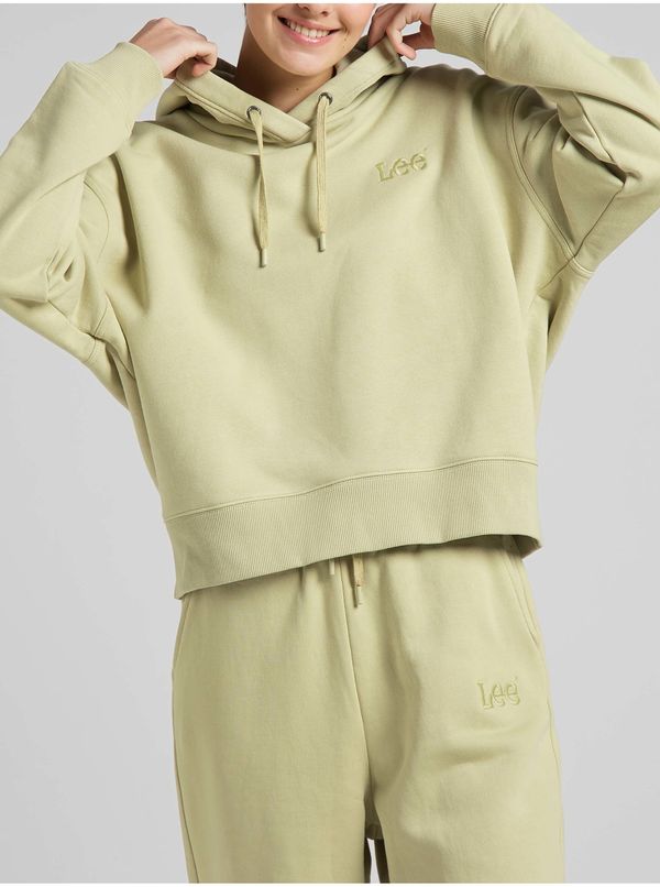 Lee Women's hoodie Lee Light Green