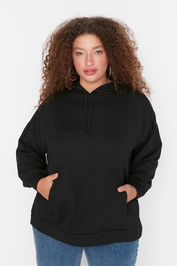 Trendyol Women's hoodie Trendyol Curve