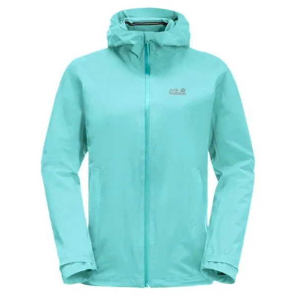 Jack Wolfskin Women's Jack Wolfskin Pack & Go Shell Peppermint Jacket