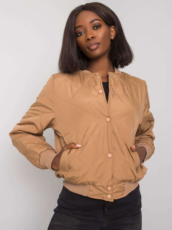 Fashionhunters Women's jacket Fashionhunters Beige