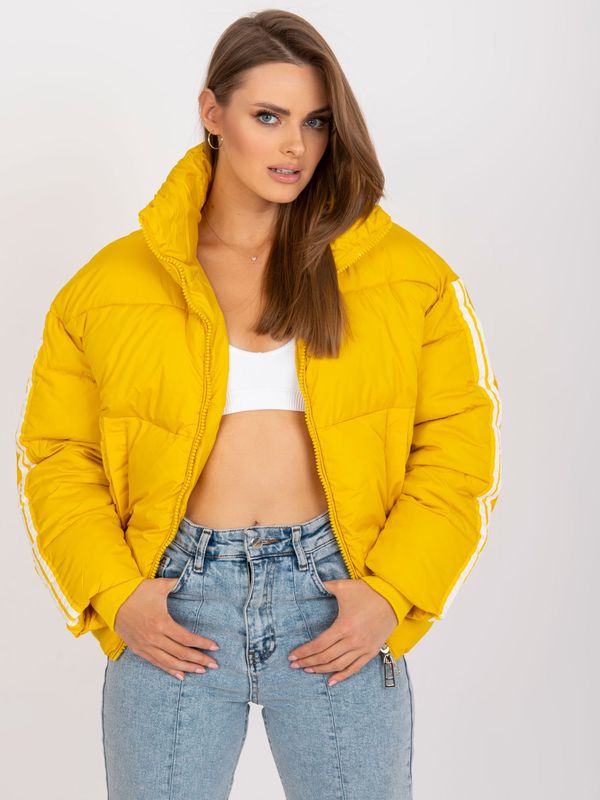 Fashionhunters Women's jacket Fashionhunters Yellow
