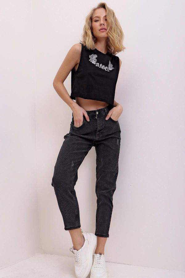 Trend Alaçatı Stili Women's jeans Trend Alaçatı Stili