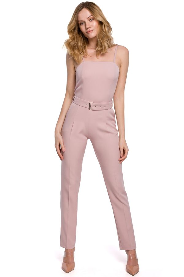 Makover Women's jumpsuit Makover Belted